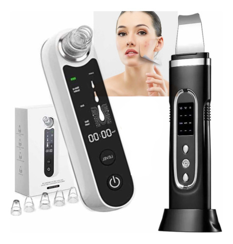 Skin Scrubber Ultrasonic+ Microdermoabrasion Exfoliación