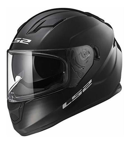 Casco De Moto Ls2 Stream Solid Full Face Con Protector Solar