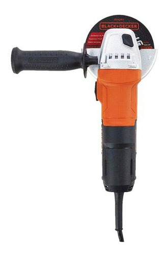 Esmerilhadeira angular Black+Decker G650 de 50 Hz laranja 650 W 220 V + acessório