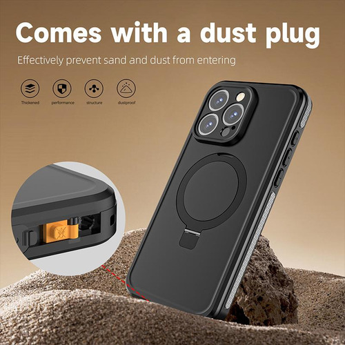 .funda For iPhone 15 Pro Funda Impermeable Ip68 A Prueba De
