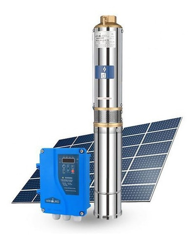 Bomba Agua Solar Kit Completo 10.000 Lts/día Altura 45 Mts -