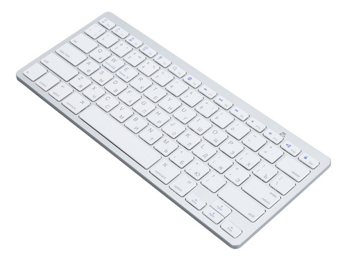Teclado Bt Ultradelgado Inalámbrico A Prueba De Salpicaduras