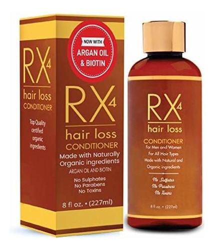 Champú Para Aumento De Ca Rx 4 Hair Loss Conditioner For