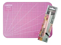 Comprar Kit De Corte Set Tabla Corte Cutter Y 10 Repuestos La Botica