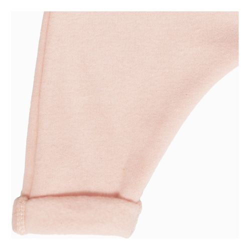 Conjunto Bebé Invierno Frisado Buzo + Pantalón Zuweni Rosa 01 (6-9m)