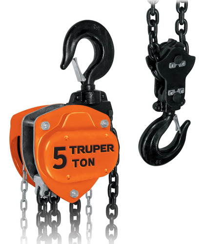 Tecle Con Cadena De 5 Toneladas Truper 16828
