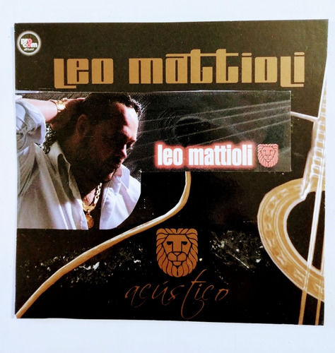 Leo Mattioli Cd Nuevo Acústico 17 Temas Éxitos