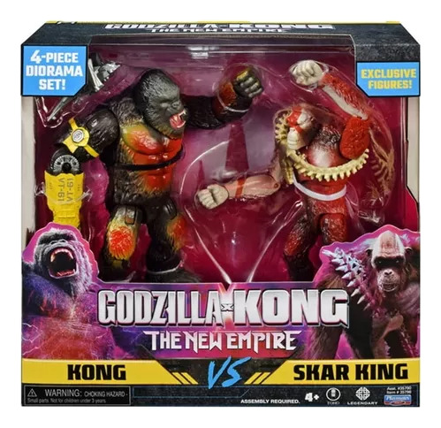 Set Godzilla X Kong: Kong Vs Skar King El Nuevo Imperio 2 Fi