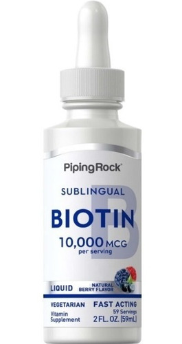 Biotina Líquida 10 000 Mcg 2 Fl Oz (59 Ml) - g a $8