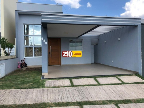 Imagem 2 de 30 de Z10 Imoveis Indaiatuba | Ca10137 - Casa Térrea Em Condomínio Fechado Com Excelente Acabamento ? Jardim Park Real - Ca10137 - 70991594