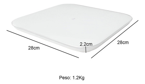 Pesa Xiaomi Mi Smart Scale 2 Balanza 150kg Bluetooth Blanco