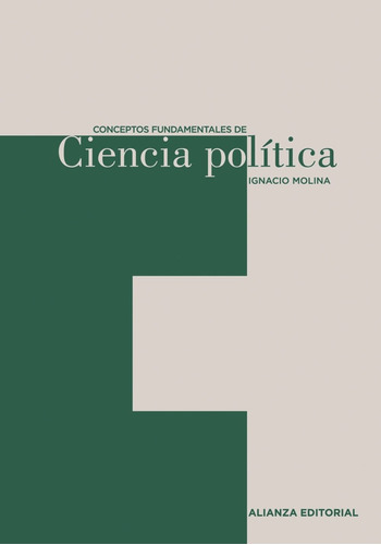 Conceptos Fundamentales De Cs Política, De Molina. Editorial Alianza (g), Tapa Blanda En Español