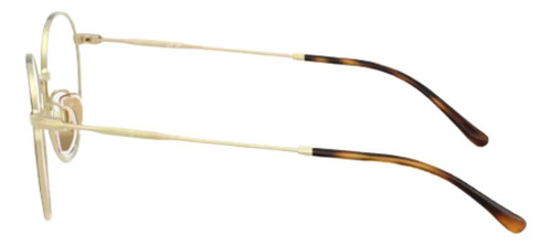 Armazón Para Graduación Vogue Titanio Dorado Negro Vo4208t Dorado