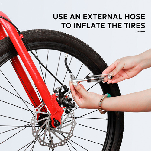 Inflator Road Bike Tire Mini Tire Pump Bicycle Bike Mountain