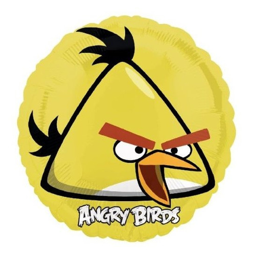 Amarillo Angry Birds 18  Suministros Para Fiestas De Cumplea