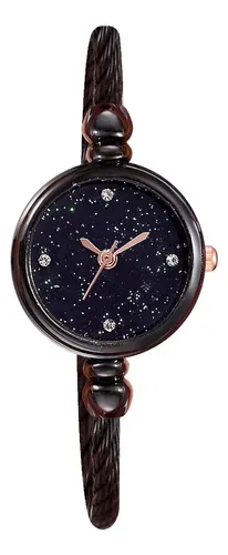 Reloj L Fashion Star De Acero Inoxidable Para Mujer Qua 0916