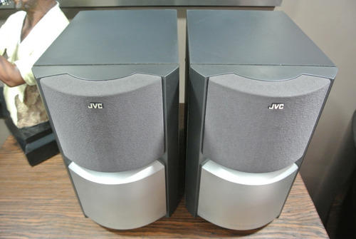 Imagem 4 de 6 de Par De Caixas Bookshelf Jvc Americana Com Subwoofer
