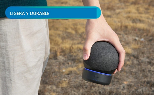 Base Inalámbrica Recargable Compatible Con Echo Dot 4ta. G.