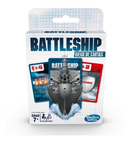 Juego De Mesa Battleship El Juego De Cartas Hasbro Nuevo