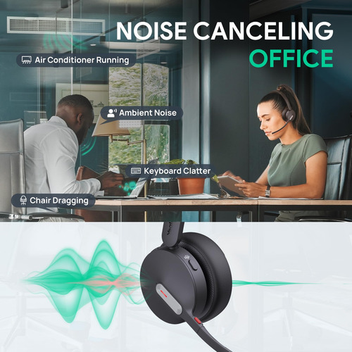 Auriculares Inalámbricos Yealink Bh70 Con Micrófono Bluetoot