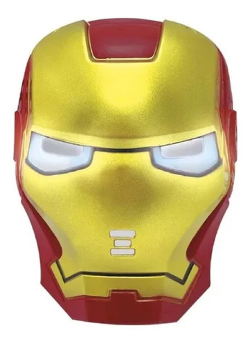 Mascara Con Luz Iron Man Avengers Ditoys Playking