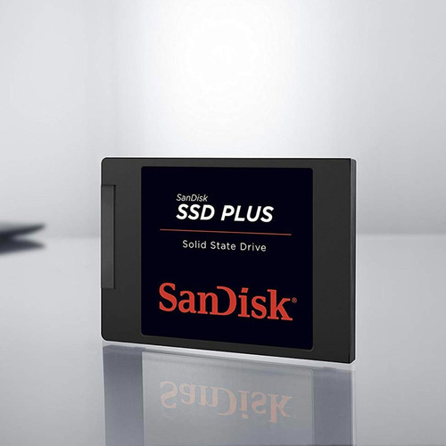 Disco Ssd Sandisk 1tb Plus 2.5 Sata Sdssda-1t00-g26 Color Negro
