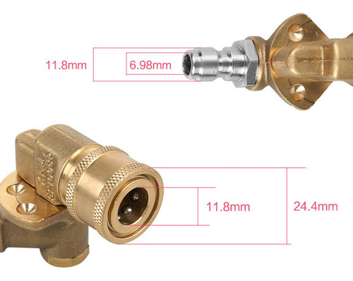 K De Lavado De Alta Presión De Conector Rápido Compatible