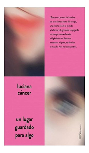 Un Lugar Guardado Para Algo - Cancer Luciana - #l