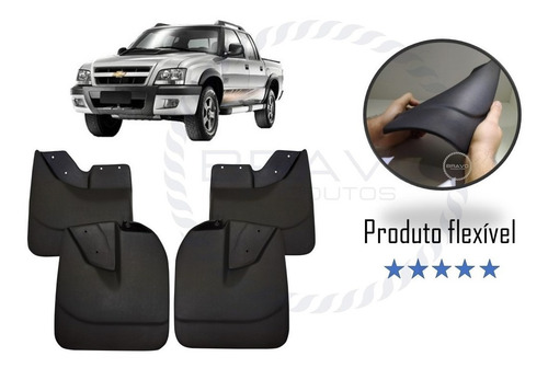 Kit Apara Barro S10 Executive 2010 2011 Com Alargador 4pç