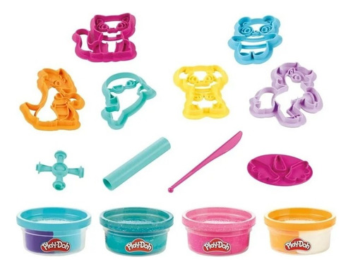 Play Doh Mezcla Y Combina Criaturas Magicas Hasbro