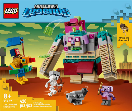 Plego® Minecraft® O Duelo Com O Devorador: Brinquedos Educativos Perfeitos Para Crianças De 8 Anos Presente De Aniversário Com Brinquedos De Minecraft Que Estimulam A Criatividade!/p
