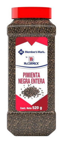 Pimienta Negra Entera 520g