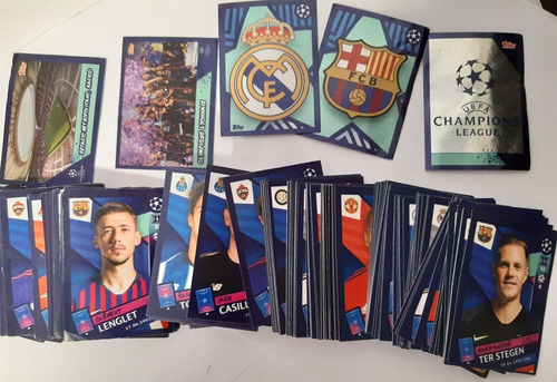 Figuritas Champions League 2018/19 Topps X 5  Comunes