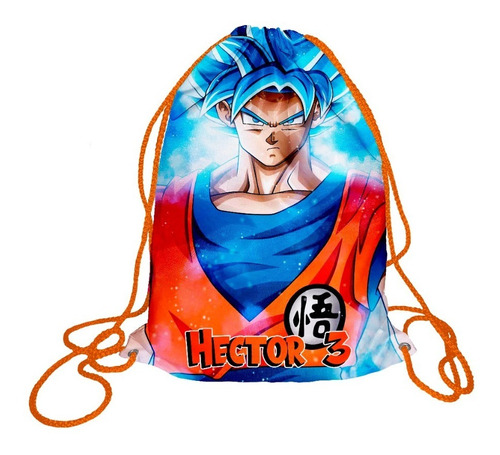 Dragon Ball Z Morralitos Personalizados Recuerdos 55 Pz