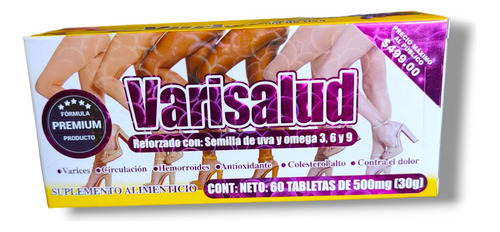 Varisalud Reforzado Con Semilla De Uva Y Omega 3,6,9