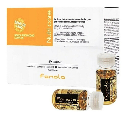 Ampolla Reestructurante 10ml Fanola