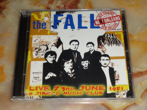 The Fall - Jimmy's Music Club New Orleans - Cd Nuevo Europeo