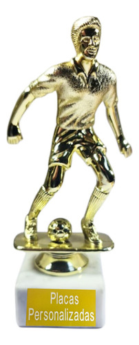 Trofeo Futbol Clasic Personalizado Grabado Incluido Ar99