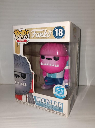 Funko Pop Wolfgang 18 Funko Shop Rosa (Usado)