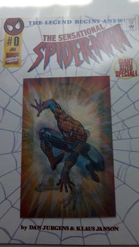 The Sensational Spiderman #0 - Portada Lenticular (Usado)