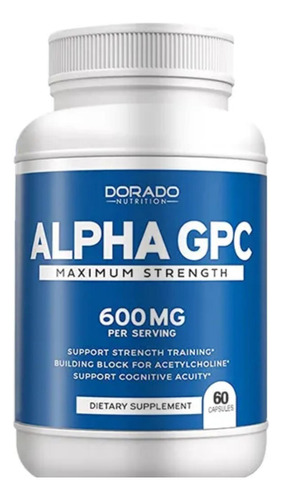 Alpha Gpc 60 Capsulas 