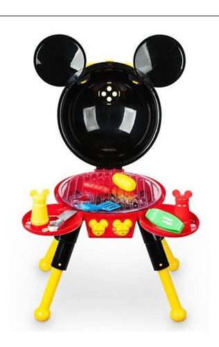 Disney Mickey Mouse Set De Asador Barbecue Grill Set Juguete