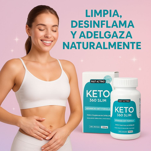 Keto 360 Slim 2025+recetas Keto+rutina Fit De Regalo Promox2 Sin Sabor