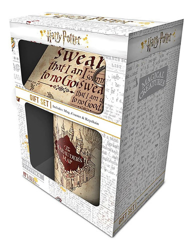 Set Tazon Posavaso, Llavero Harry Potter Marauders Map