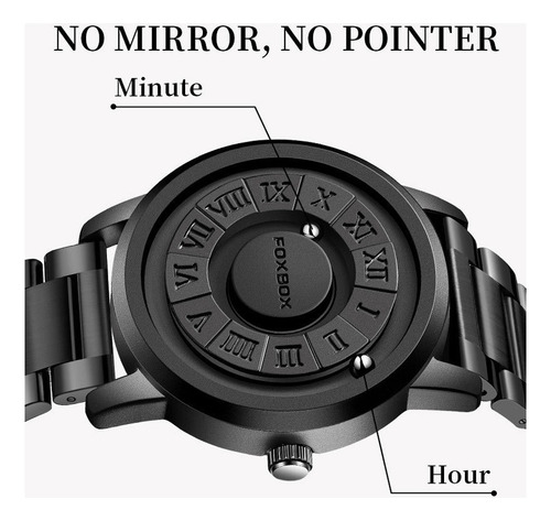 Reloj De Pulsera Impermeable Magnético Foxbox Fb0047