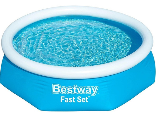 Imagen 6 de 8 de Pileta Inflable Bestway 57450 Fast Set 1880lts 244x61cm Pc