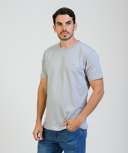 Remeras Hombre Brooksfield Algodón Premium Lisa Moda 1091b