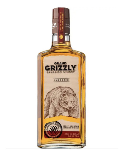 Pack De 2 Whisky Grand Grizzly 750 Ml 750 Ml