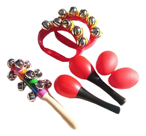 Juegos De Percusión De Juguete Musical Que Desarrolla Rojo