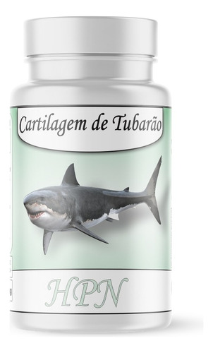 Cartilagem De Tubarão ( 100% Puro ) Kit 6 Potes 500mg Sabor Sem Sabor